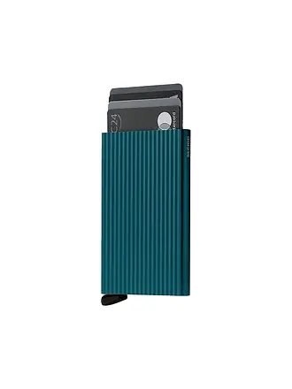 SECRID | Portefeuille PREMIUM CARDPROTECTOR + FLUTED Teal | petrol